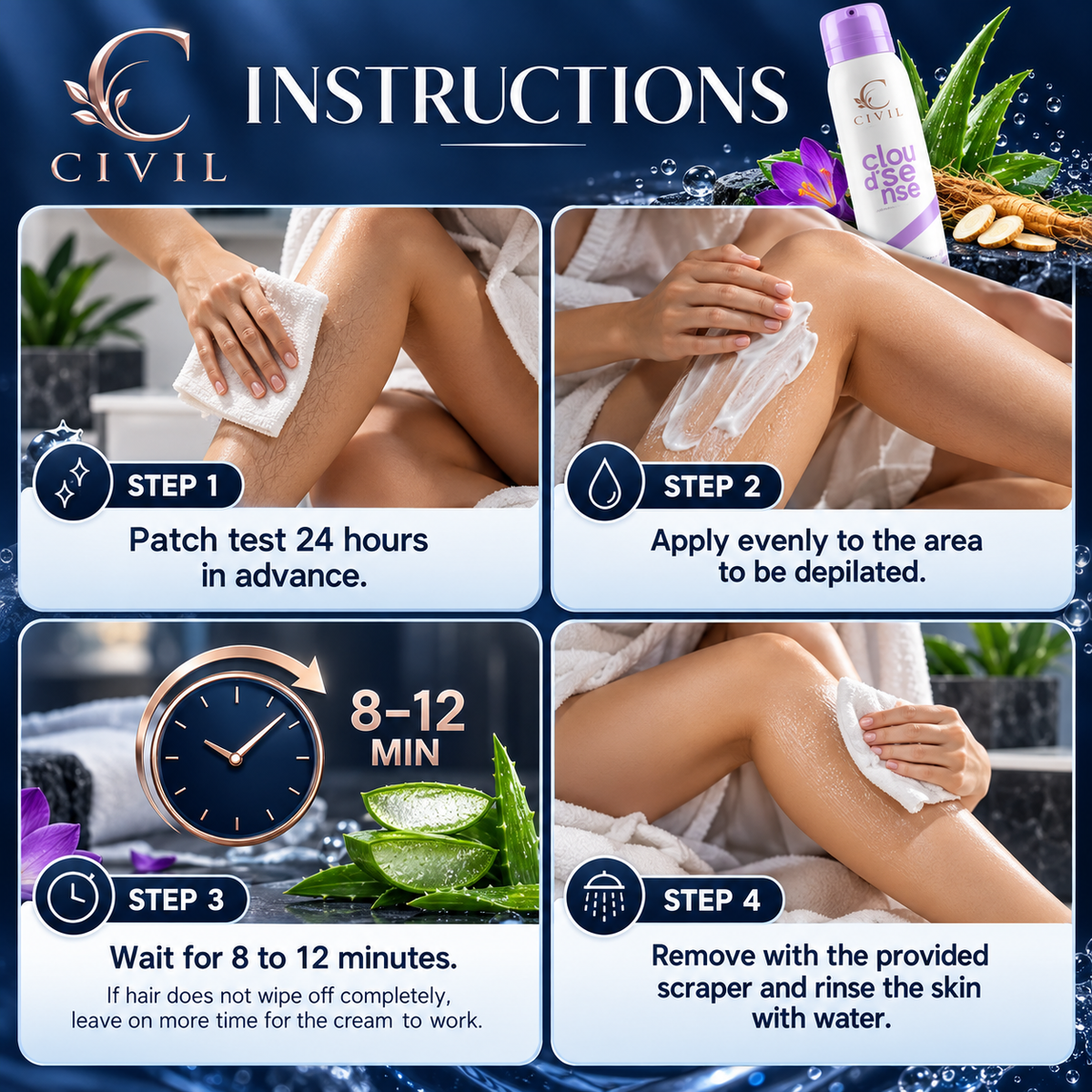 Hair Removal Spray