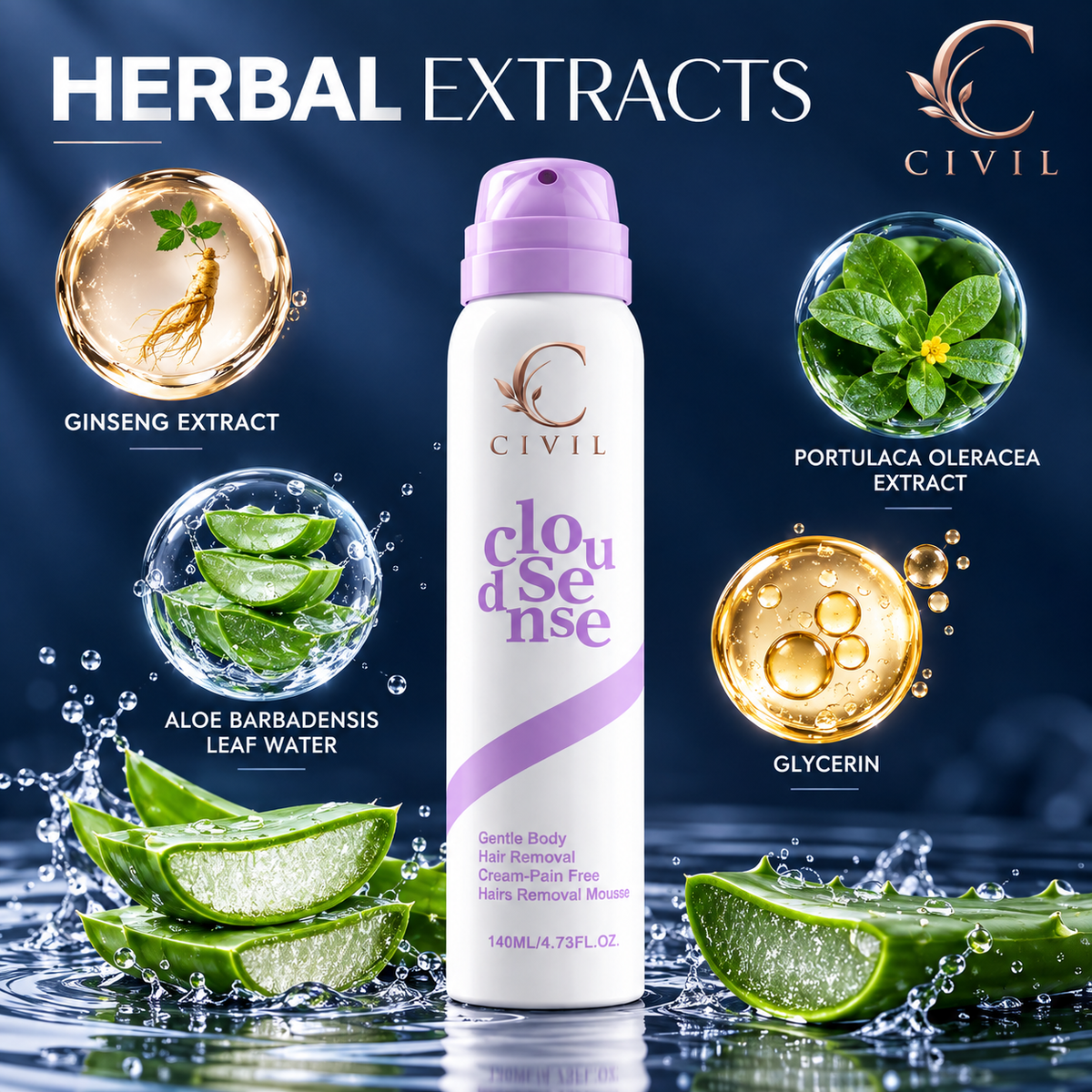Hair Removal Spray
